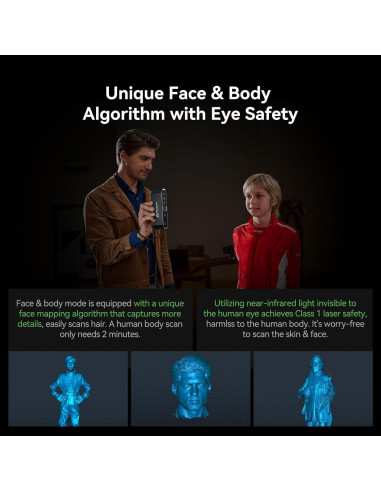 Escáner 3D Creality CR-Scan Otter, 0.02mm, 60fps, 1.59kg