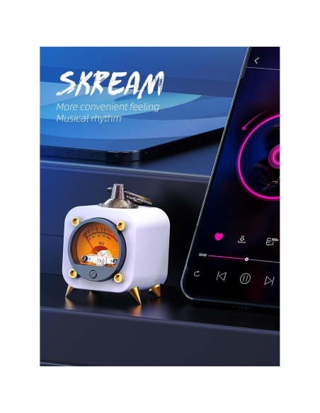 Indicador de Nivel de Sonido VU Inalámbrico FEIFANZHE FVU01