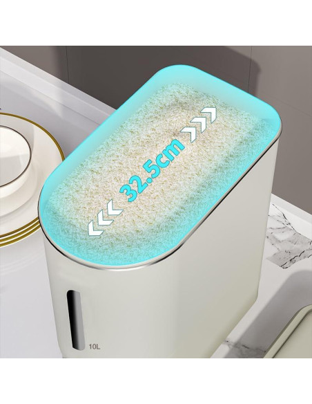 Contenedor de arroz hermético Huitao 7.3kg con taza medidora