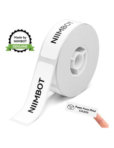 Cinta de Etiquetas Térmicas NIIMBOT D11 Blanca 40g