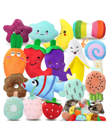 Conjunto de Juguetes Chirriantes QTwoof para Perros - 20 Piezas