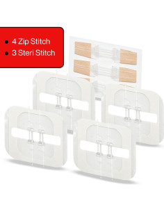 Kit de Cierre de Heridas Next Level Med - 3 Steri Stitch y 4 Zip Stitch 2