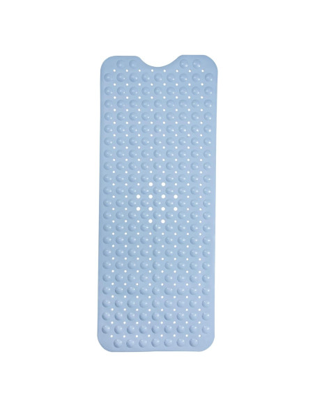 Alfombrilla de Baño Antideslizante ENKOSI 101.6x40.6 cm Azul Aqua