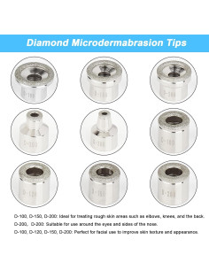 Máquina de Microdermoabrasión Diamante AIMENGXI 2 en 1 300 Filtros 2