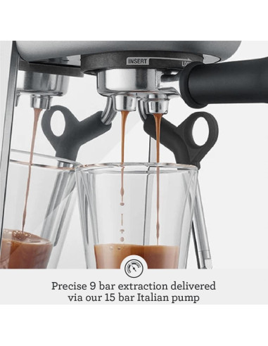 Máquina de Espresso Breville Bambino Plus Acero Inoxidable