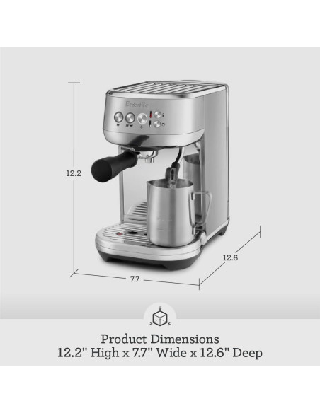 Máquina de Espresso Breville Bambino Plus Acero Inoxidable