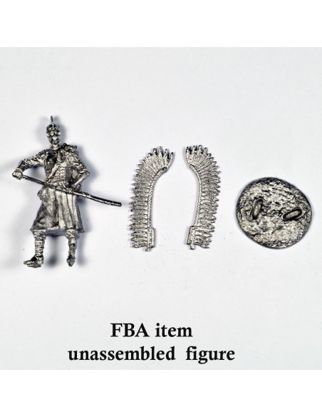 Escultura Miniatura Husares Alados Polacos 54mm Guerreros de Estaño Escultura Miniatura Husares Alados Polacos 54mm Guerreros de Estaño