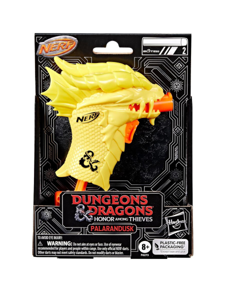 Nerf MicroShots Dungeons & Dragons Blaster Palarandusk 2 dardos