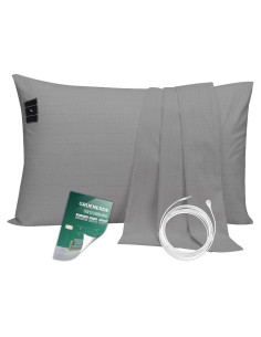 Funda de Almohada de Conexión a Tierra Gruenerde 50x76cm Algodón Orgánico