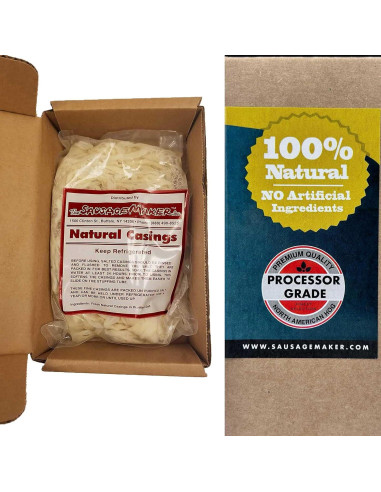 Tripas de Cerdo Natural 29-32MM El Fabricante de Salchichas