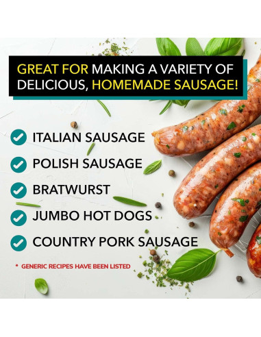 Tripas de Cerdo Natural 29-32MM El Fabricante de Salchichas