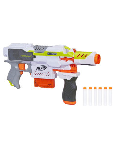Nerf Modulus Stryfe Blaster Motorizado - Dispara 6 Dardos