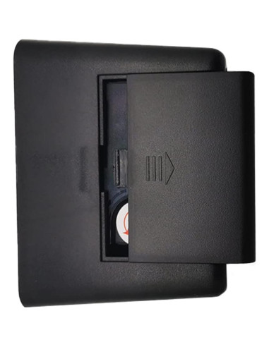 Reloj Flip Automático TourKing Digital Vintage Negro