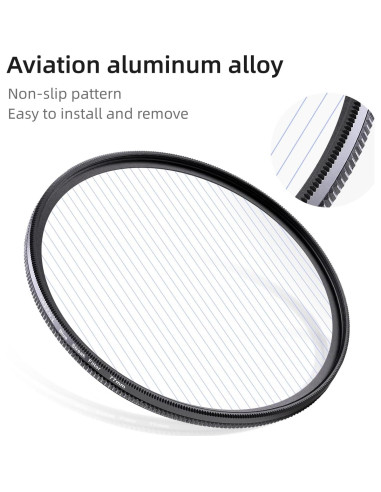 Filtro de lente anamórfico Blue Streak 49mm GREEN.L