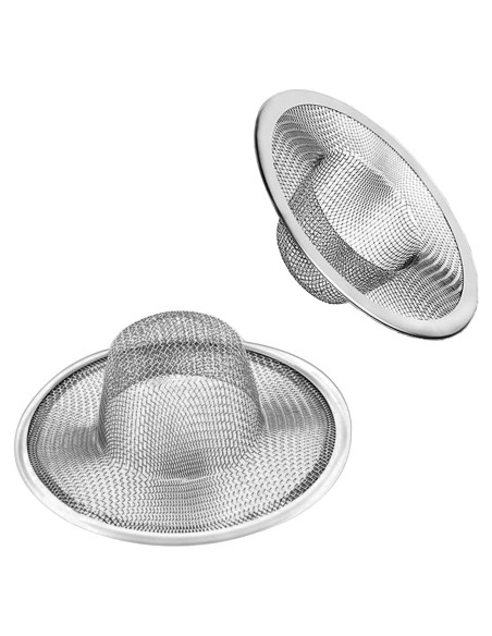 Filtro de desagüe de acero inoxidable ArtioHipo 7cm 2 piezas