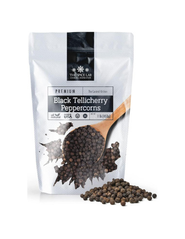 Pimienta Negra Tellicherry The Spice Lab 0.45 kg Bolsa Reutilizable