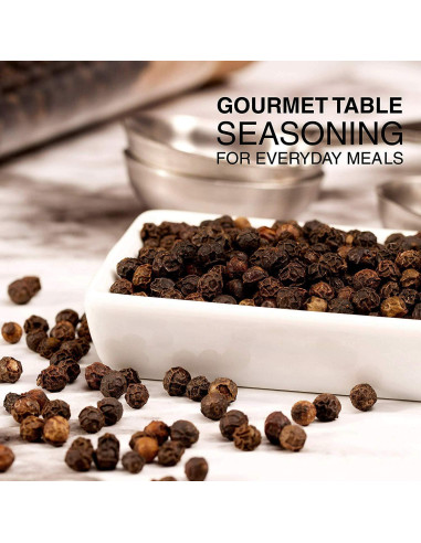 Pimienta Negra Tellicherry The Spice Lab 0.45 kg Bolsa Reutilizable