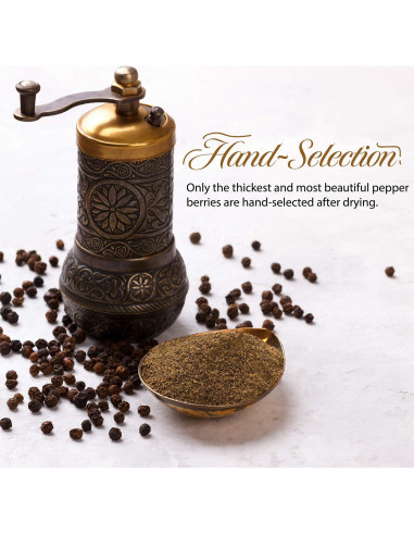 Pimienta Negra Tellicherry The Spice Lab 0.45 kg Bolsa Reutilizable