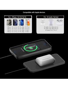 Base de Carga Inalámbrica Magnética MOGAOPI 15W para iPhone 2
