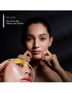 Lápiz de Pecas Nevus Lacrimal WALLFID - Impermeable Negro 2