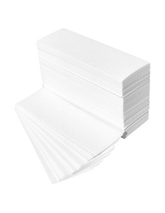 Tiras de Cera No Tejidas Omwah Beauty 200 Unidades 7.6x22.9 cm