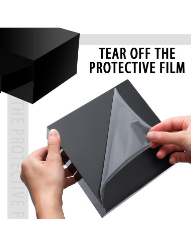 Juego de 3 Soportes Acrílicos Yulejo para Exhibición - Negro