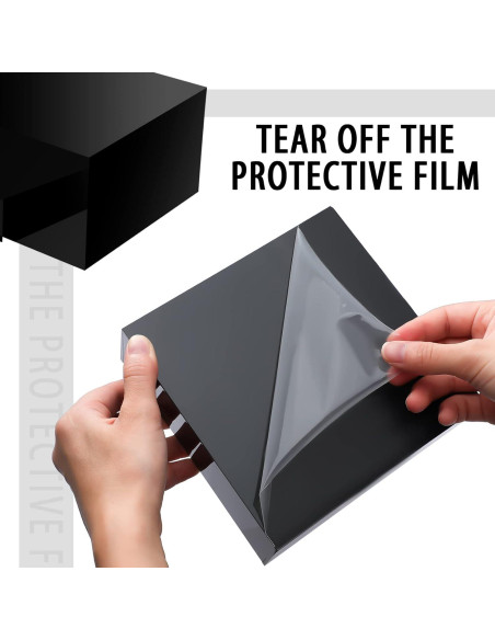 Juego de 3 Soportes Acrílicos Yulejo para Exhibición - Negro