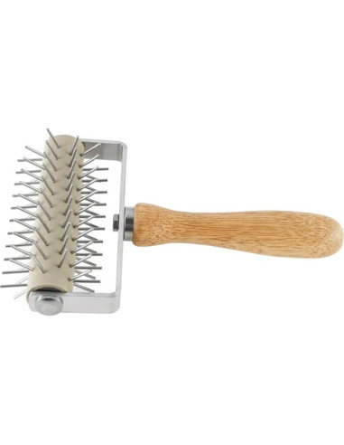 Rodillo de Masa de Acero Inoxidable Akaigu 20.3cm Amarillo