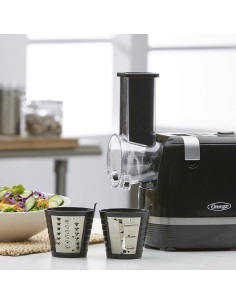 Omega SLICERSHREDDER Accesorios para H3000, 4 Piezas, Negro 2