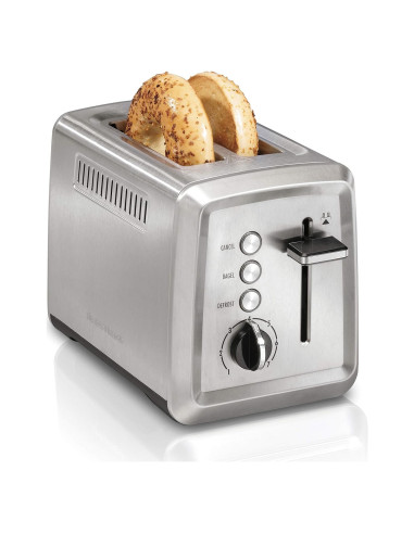 Tostadora Hamilton Beach 2 Rebanadas Acero Inoxidable 850W