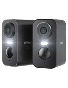 Cámaras de Seguridad Inalámbricas ieGeek ZS-GX3S 2K Paquete de 2