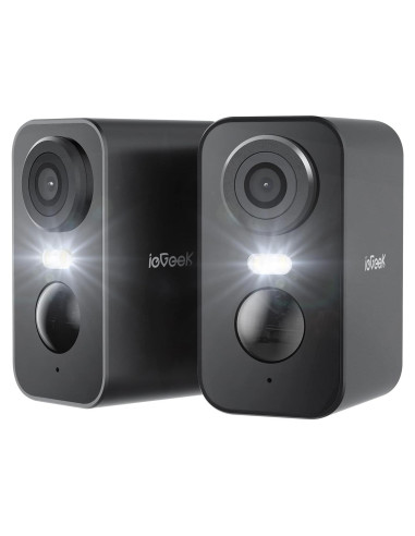 Cámaras de Seguridad Inalámbricas ieGeek ZS-GX3S 2K Paquete de 2