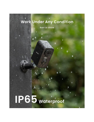 Cámaras de Seguridad Inalámbricas ieGeek ZS-GX3S 2K Paquete de 2