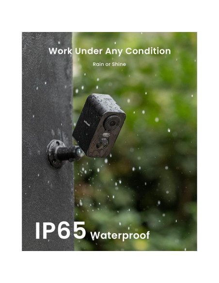 Cámaras de Seguridad Inalámbricas ieGeek ZS-GX3S 2K Paquete de 2