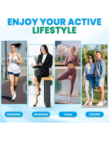 Almohadillas Metatarsales de Gel Pnrskter - 4 Pcs Nude