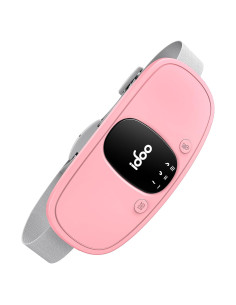 Almohadilla Térmica Portátil iDOO Rosa para Calambres Menstruales