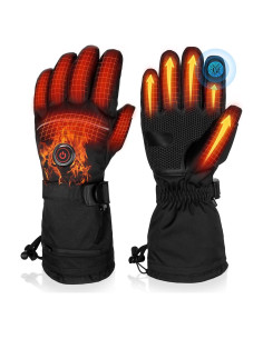 Guantes Calentados MRAWARM 5V Impermeables Talla Grande