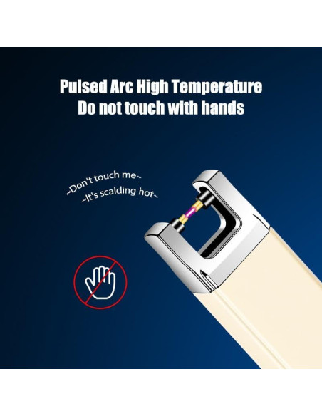 Encendedor Eléctrico Recargable Seaboll para Velas Negro