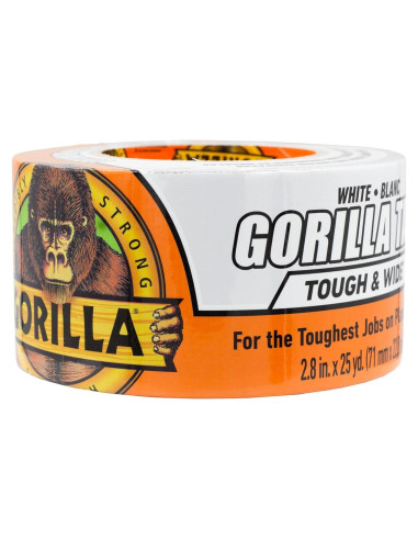 Cinta Gorilla Resistente 7.3 cm x 22.86 m para Interior y Exterior