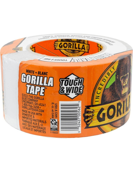 Cinta Gorilla Resistente 7.3 cm x 22.86 m para Interior y Exterior