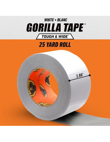 Cinta Gorilla Resistente 7.3 cm x 22.86 m para Interior y Exterior