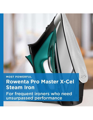 Plancha de Vapor Rowenta Pro Master 1775W con Suela Inoxidable