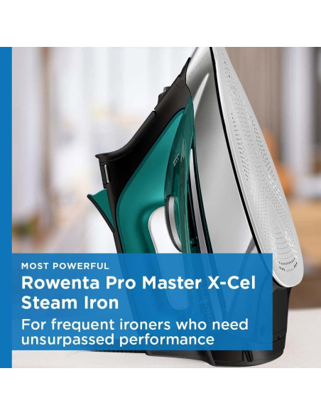 Plancha de Vapor Rowenta Pro Master 1775W con Suela Inoxidable