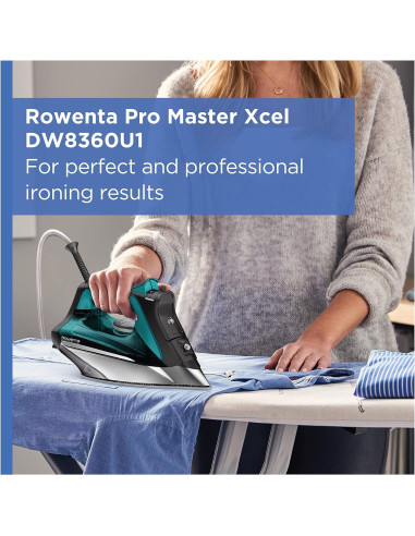 Plancha de Vapor Rowenta Pro Master 1775W con Suela Inoxidable