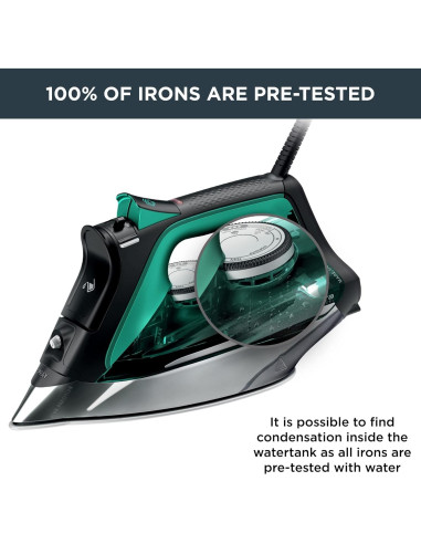 Plancha de Vapor Rowenta Pro Master 1775W con Suela Inoxidable