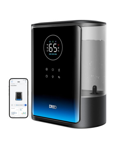 Humidificador Inteligente Dreo 8L Niebla Caliente y Fría