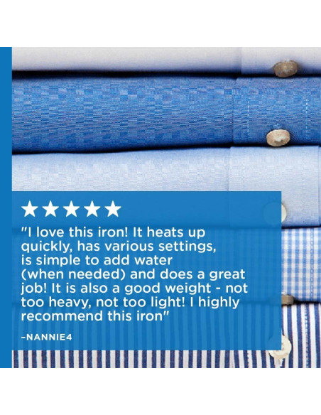 Plancha de Vapor Rowenta Pro Master 1775W con Suela Inoxidable