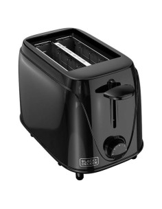 Tostadora 2 Rebanadas BLACK+DECKER TR0002B Negra 750W