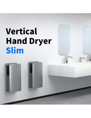 Secador de Mano Vertical AIKE Slim AK2065 con Filtro HEPA