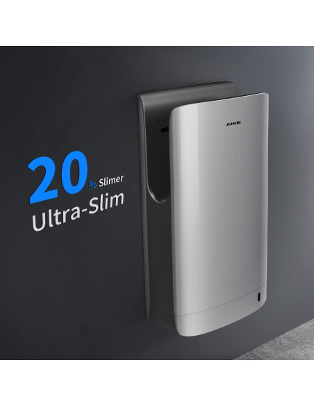 Secador de Mano Vertical AIKE Slim AK2065 con Filtro HEPA
